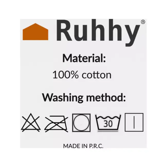 Ruhhy 6‑pack wollen drogerballen – 30% sneller drogen - 100% wol, herbruikbaar tot 1000x