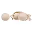 Ruhhy 6‑pack wollen drogerballen – 30% sneller drogen - 100% wol, herbruikbaar tot 1000x