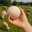 Ruhhy 6‑pack wollen drogerballen – 30% sneller drogen - 100% wol, herbruikbaar tot 1000x