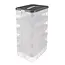 Kruzzel Stapelbox - Block box 5‑lagen – blokken eenvoudig opruimen - 35 liter
