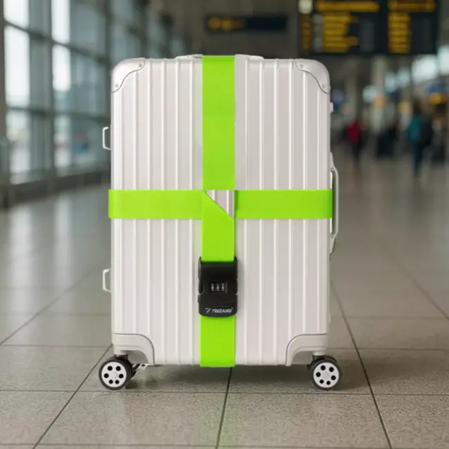 Trizand Kofferriem 3,9m – Veiligheidsriem met cijferslot