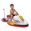 INTEX Wave Rider 57520 opblaaswaterscooter voor kinderen – 117×77 cm PVC watertoy