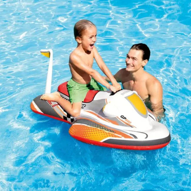 INTEX Wave Rider 57520 opblaaswaterscooter voor kinderen – 117×77 cm PVC watertoy
