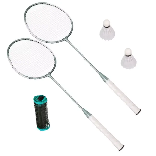 Trizand Badminton set in koffer – compleet met rackets, net & koffer