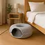 Purlov Kattenbed tunnel – Knusse vilt donut – Machinewasbaar en warm