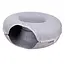 Purlov kattenbed tunnel – knusse vilt donut – machinewasbaar en warm