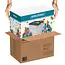 Kruzzel stapelbox - Block box 2‑lagen – blokken eenvoudig opruimen - 15 liter