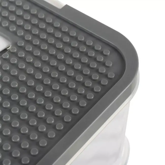 Kruzzel Stapelbox - Block box 2‑lagen – blokken eenvoudig opruimen - 15 liter