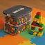 Kruzzel stapelbox - Block box 2‑lagen – blokken eenvoudig opruimen - 15 liter