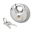 ProPlus Rond discusslot - gehard staal - 70 mm - inclusief 2 sleutels