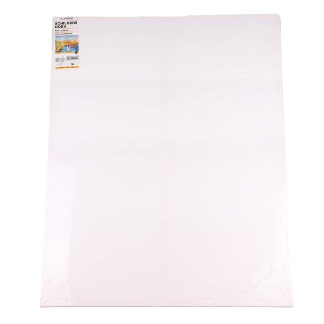 Benson Schilderdoeken - Set van 10 - Dubbel Gesso - 80x100 cm - Geschikt voor Olie & Acryl