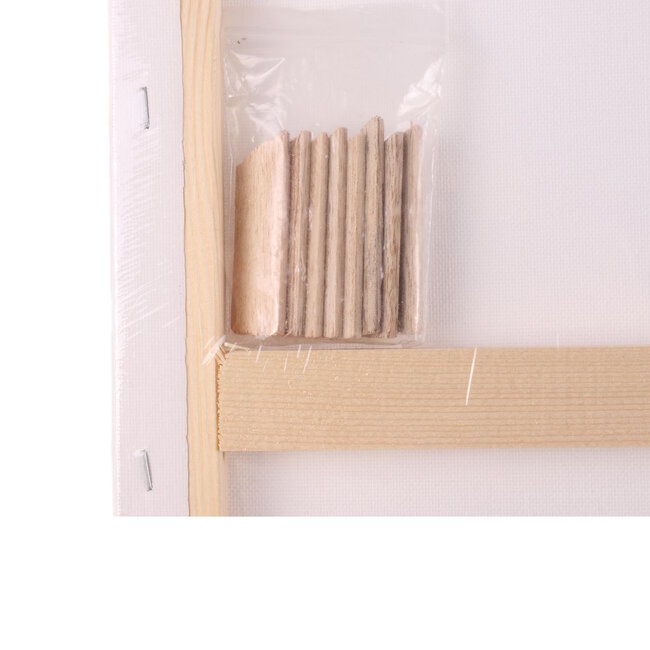 Benson Schilderdoeken - Set van 10 - Dubbel Gesso - 80x100 cm - Geschikt voor Olie & Acryl