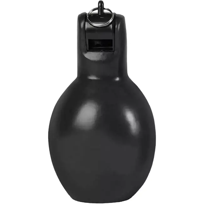 Benson Knijpfluit / Handfluit met Koord – Zwart – Compact kunststof fluitje