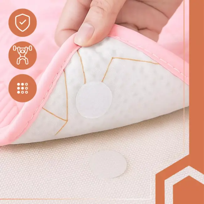 Ruhhy Zelfklevende Klittenbandrondjes – 250 Paar Haak & Lus 18mm