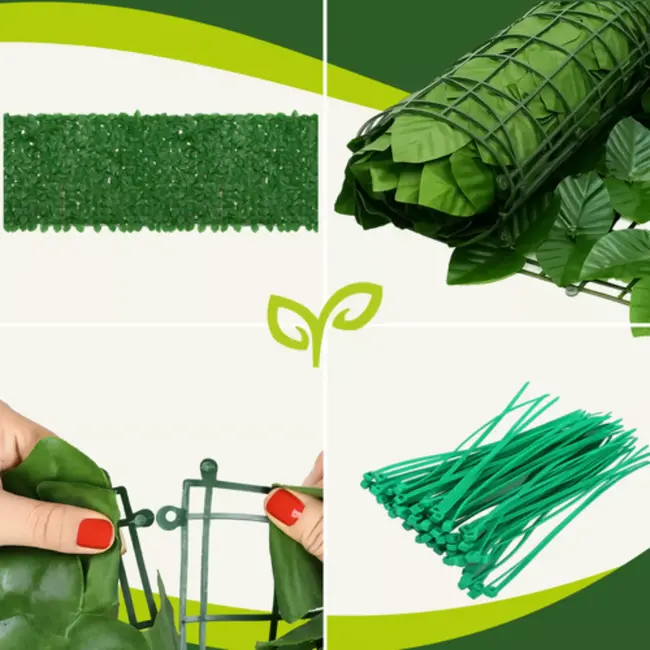 Gardlov Kunsthaag 5x0,5 m – Weerbestendige Klimop voor Balkon