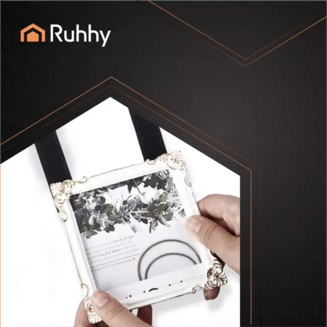 Ruhhy Zelfklevend Klittenband 5m x 2,5cm – Zwart Haak & Lus Tape