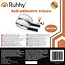 Ruhhy Zelfklevend Klittenband 5m x 2,5cm – Zwart Haak & Lus Tape
