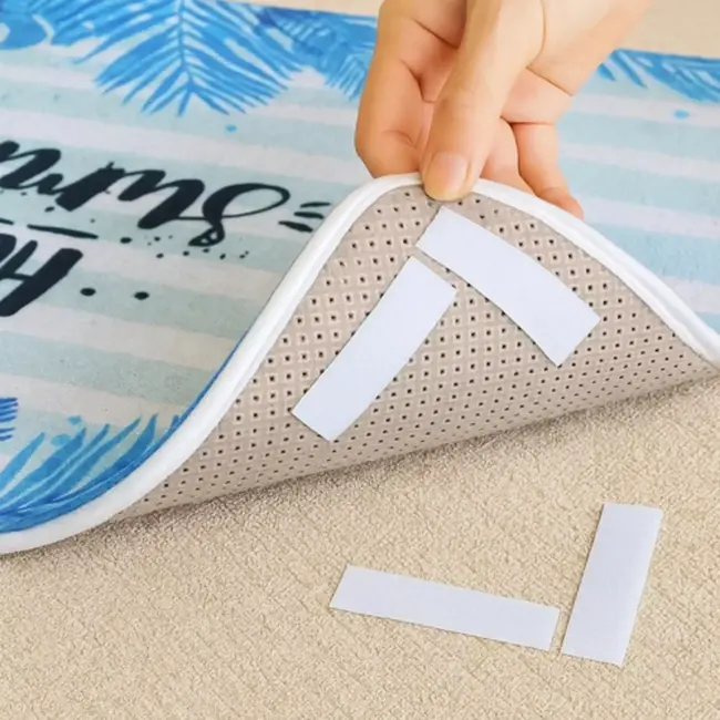 Ruhhy Zelfklevend Klittenband 5m x 2,5cm – Wit Haak & Lus Tape