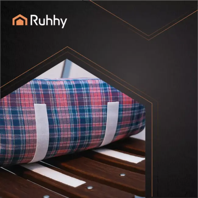 Ruhhy Zelfklevend Klittenband 5m x 2,5cm – Wit Haak & Lus Tape