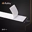 Ruhhy Zelfklevend Klittenband 5m x 2,5cm – Wit Haak & Lus Tape