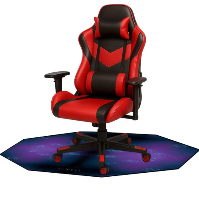 Dunmoon Gaming Mat 120x120 cm – Octagonale Stoelmat met Antislip