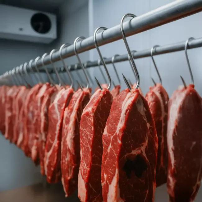 Kaminer RVS Rookscharen Set – 15 Vleeshaken voor Vlees & Vis