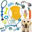 Purlov Honden Speelgoed Set 16-in-1 – Duurzaam Kauw- & Trekspeelgoed