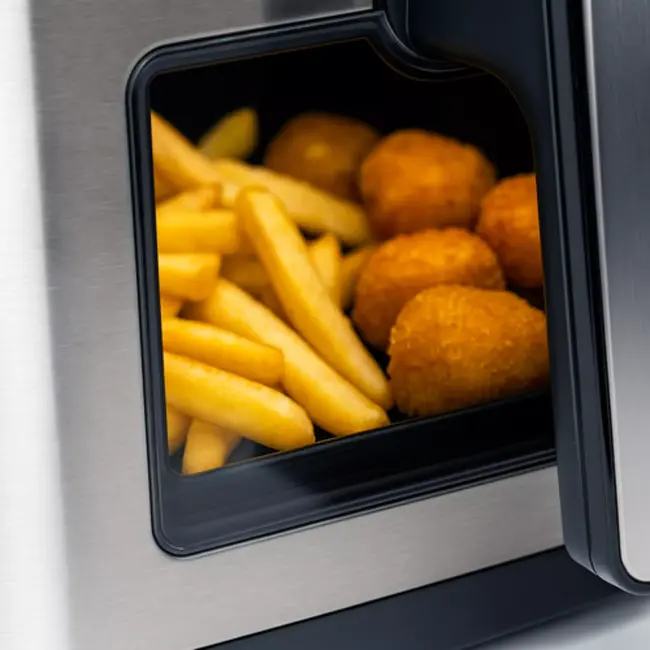 Ruhhy Airfryer XXL 8L – Olievrije Friteuse met 10 Programma's