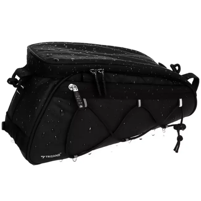 Trizand Fietstassen 3-Delig – 16L Bagagedrager Tas met Reflectie