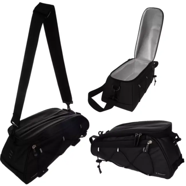 Trizand Fietstassen 3-Delig – 16L Bagagedrager Tas met Reflectie