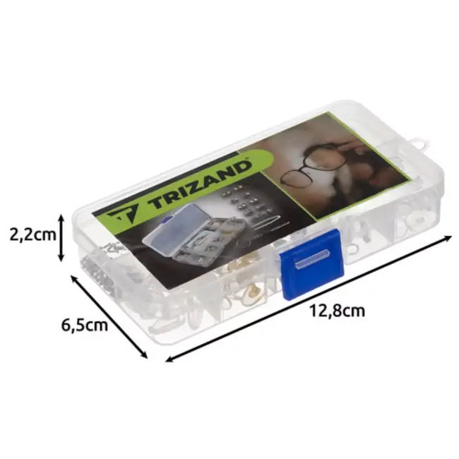 Trizand Brillen Reparatieset 126-delig – Incl. Neuspads & Schroeven