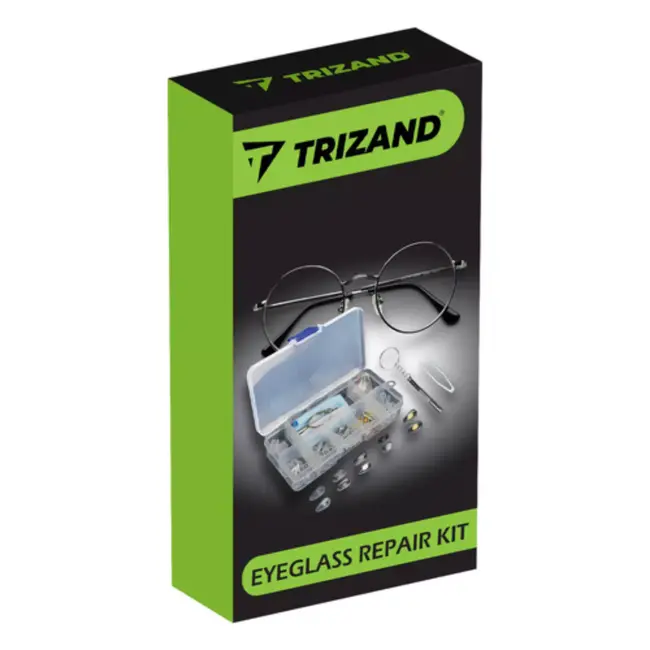Trizand Brillen Reparatieset 126-delig – Incl. Neuspads & Schroeven