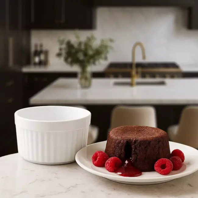 Ruhhy Set van 6 Ramekins – Ovenvaste Keramische Schaaltjes 200 ml