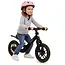Kruzzel Loopfiets 12 inch Zwart – Verstelbaar Zadel + Draagriem