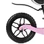 Kruzzel Loopfiets Roze 12 Inch – Verstelbaar Zadel + Draagriem