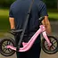 Kruzzel Loopfiets Roze 12 Inch – Verstelbaar Zadel + Draagriem