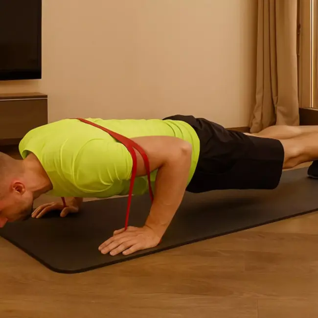 Trizand Weerstandsbanden Set – 3 Powerbands met Deuranker, Trainingsplan en Draagtas