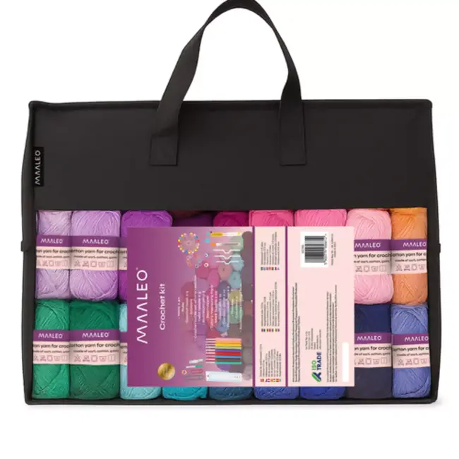Maaleo Haakset 113-delig met Draagtas – Compleet Starterspakket