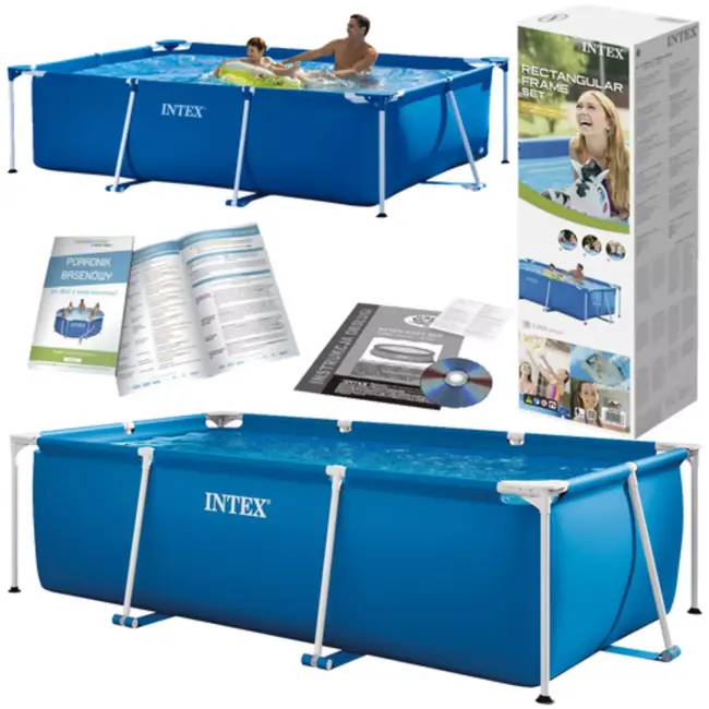 Intex Frame Pool 300x200x75 cm – Stevig Tuinzwembad