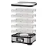 Ruhhy Voedseldroger 10L – Met LCD Timer en 5 Droogtrays Voor Champignons, Fruit en Groenten