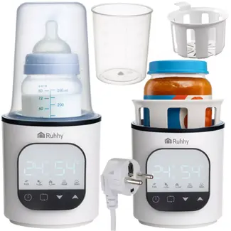 Ruhhy 5-in-1 Flessenwarmer – Sterilisator & Verwarming, Ontdooien & Meer
