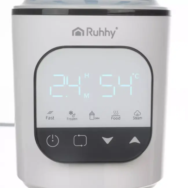 Ruhhy 5-in-1 Flessenwarmer – Sterilisator & Verwarming, Ontdooien & Meer
