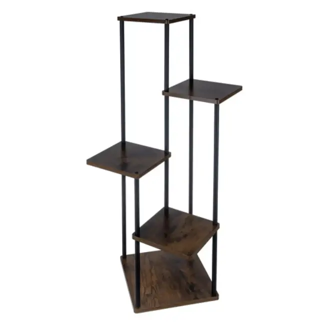 Ruhhy plantenstandaard 107 cm – 5 lagen loft plantentrap