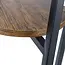 Ruhhy bloementafel 41 cm – moderne plantentafel zwart/hout