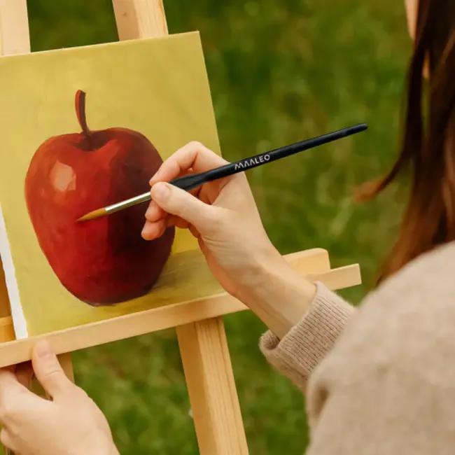 Maaleo Penseelset 5-delig – Perfect voor Fijn Schilderwerk