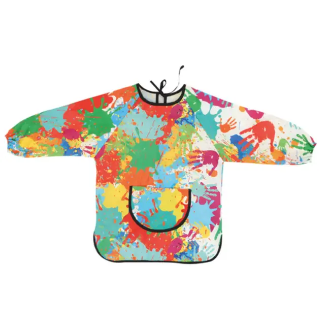 Kruzzel Verfschort Kind, Schort Kind 4-6 Jaar – Waterdicht en Kleurrijk