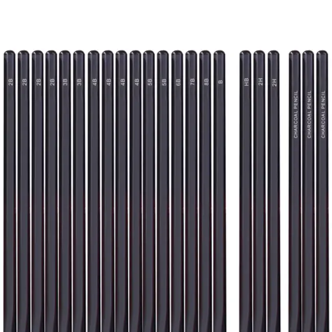 Maaleo Tekenset 29-delig – Schetsen & Houtskool in Etui