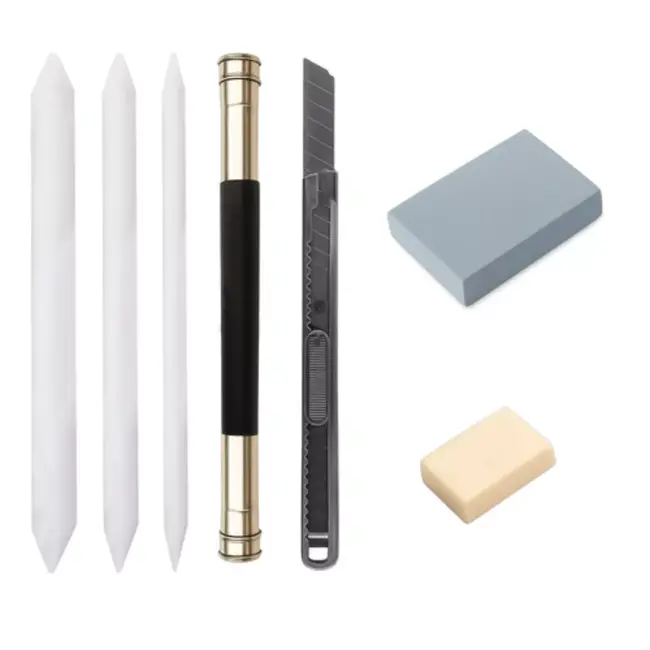 Maaleo Tekenset 29-delig – Schetsen & Houtskool in Etui