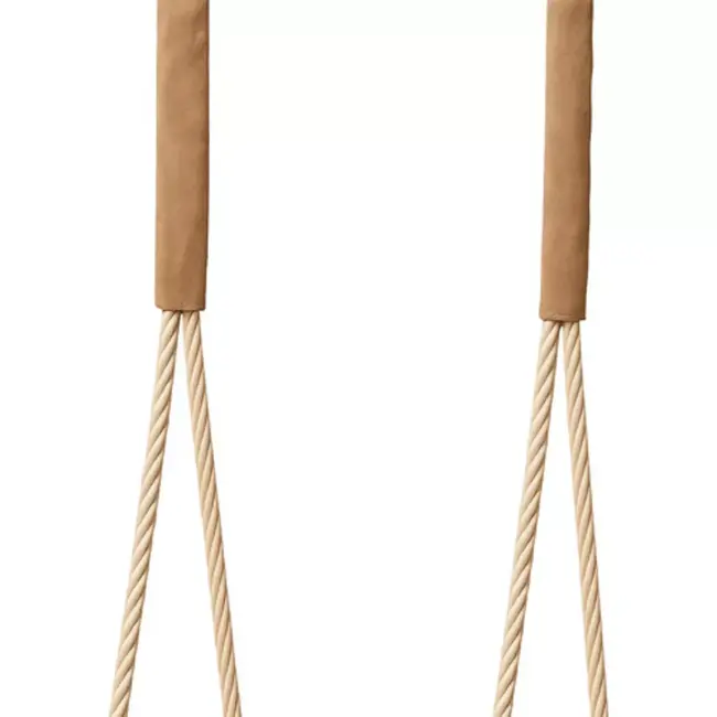 Kruzzel Velvet Babyschommel Beige – Veilig & Comfortabel