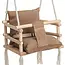 Kruzzel Velvet Babyschommel Beige – Veilig & Comfortabel
